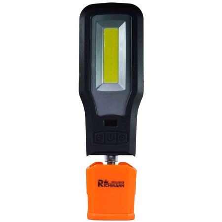LAMPA AKU. ZE STACJĄ DOKUJĄCĄ 10W + 5W,REGULACJA MOCY