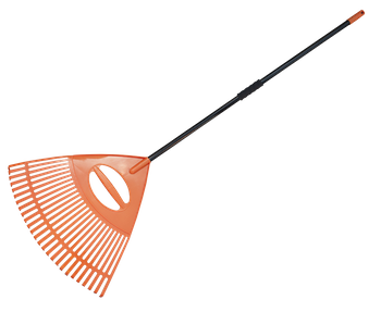 Grabie wachlarzowe, 26 zębów, trzonek metalowy