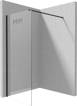 Kabina prysznicowa walk-in 100 cm nero KQM N30P
