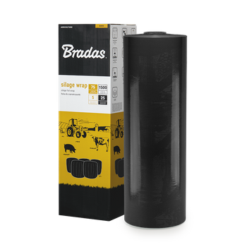 Folia do sianokiszonki SILAGE WRAP FOIL 0,75x1500m - CZARNA