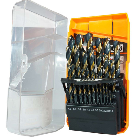 WIERTŁA DO METALU 1-13 MM 25 ELEM. PROFI