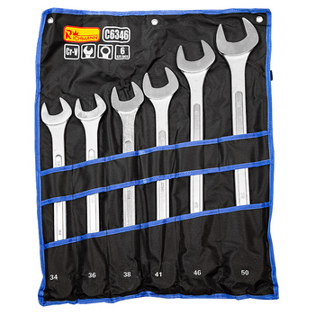 KLUCZE PŁ.-OCZK. 34-50 MM 6 ELEM