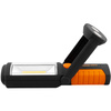 LAMPA AKU. 3W + 5 LED UCHYLNA MAGNETYCZNA PODSTAWA
