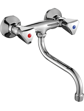 NORM bateria zlewozmywakowa ścienna