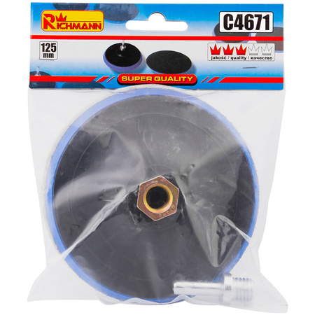 TARCZA NA RZEP 150 MM SZLIFIERKA+WIERTARKA