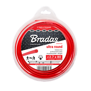Żyłka ULTRA okrągła, 2,7x80m - 0,45KG / blister