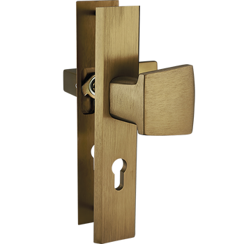 FLOKO klamka-pochwyt zewnętrzna - prawa na szyldzie długim na wkładkę