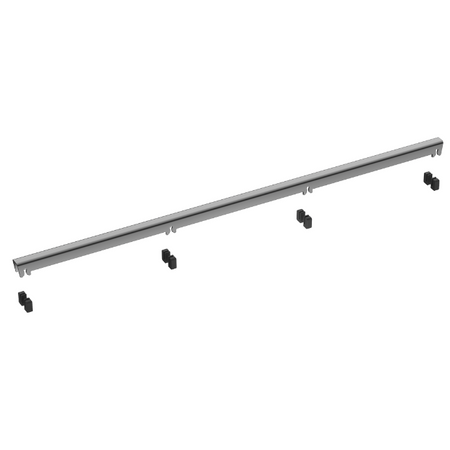 Slim&Low ProLine Gun Metal Odpływ liniowy 60 cm grafitowy