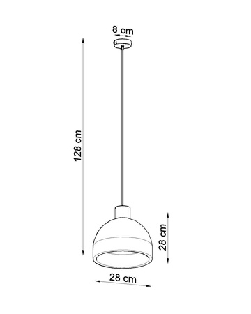 Lampa wisząca DAMASO