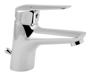 DIJON bateria umywalkowa stojąca, korek automatyczny z tworzywa, chrom