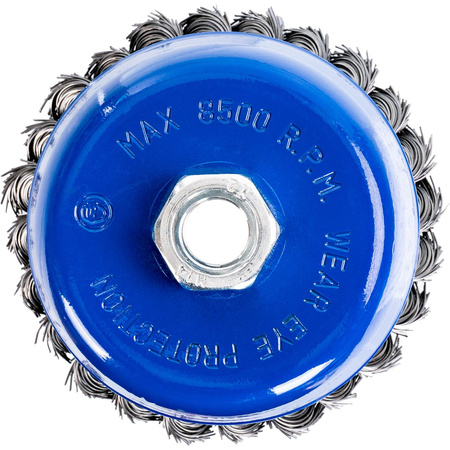 SZCZOTKA DO SZLIF. DOCZOŁOWA 100 MM DRUT SKRĘTNY