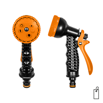 BLACK LINE Pistolet plastikowy do zraszania 7-funkcyjny