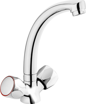 Bateria umywalkowa obrotowa chrom Teno BON 020D