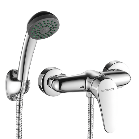 ORIS bateria natryskowa ścienna z zestawem natryskowym