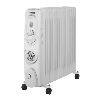 Grzejnik Olejowy Noveen OH1501 2500 Wat + 400 Wat Turbo Wentylator**