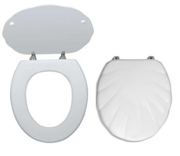 Deska sedesowa MDF, biała muszla