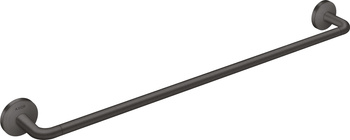 AX Universal Circular Wieszak na ręcznik kąpielowy 600 mm, Czarny Chrom Szczotkowany