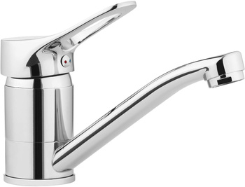 Bateria umywalkowa z obrotową wylewką obrotowa chrom Vero BOW 026M