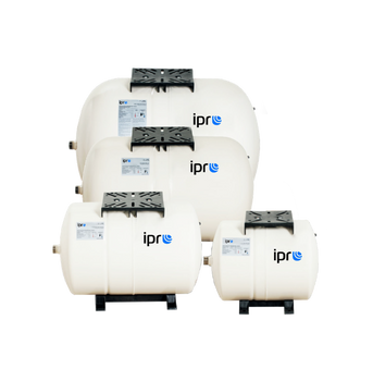 Zbiornik przeponowy GBH  24 L poziomy - IPRO FIX 5 lat gwarancji