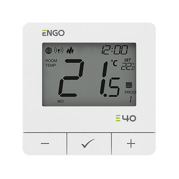 Programowany, Internetowy regulator temperatury, natynkowy, 230V, ZigBee/868MHz