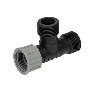 Trójnik do kolektorów zaworowych GZ1" / GZ1" / GW1"