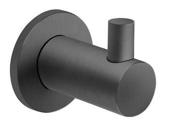 SMILE wieszak pojedynczy, gun metal