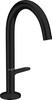 AX One Bateria umywalkowa Select 170 z kompletem odpływowym Push-Open, Czarny Matowy