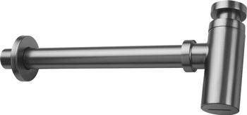 Syfon do umywalki okrągły titanium NHC D31K