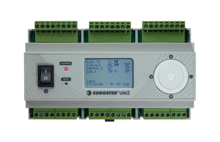 Uniwersalny regulator pogodowy do obwodów instalacji grzewczych EUROSTER 