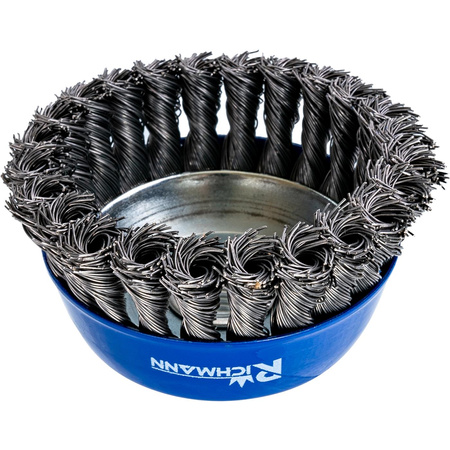 SZCZOTKA DO SZLIF. DOCZOŁOWA 100 MM DRUT SKRĘTNY