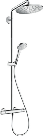 HG Croma Select S Komplet prysznicowy 280 1jet EcoSmart z termostatem, Chrom