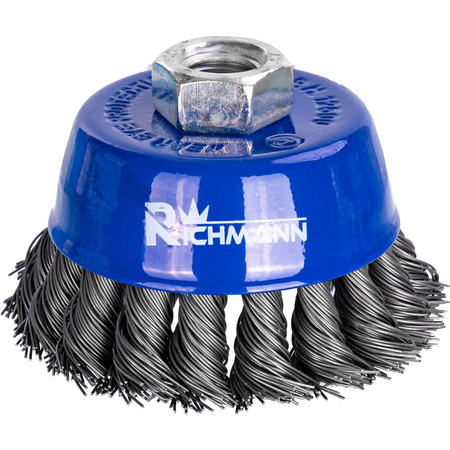 SZCZOTKA DO SZLIF. DOCZOŁOWA 80 MM DRUT SKRĘTNY