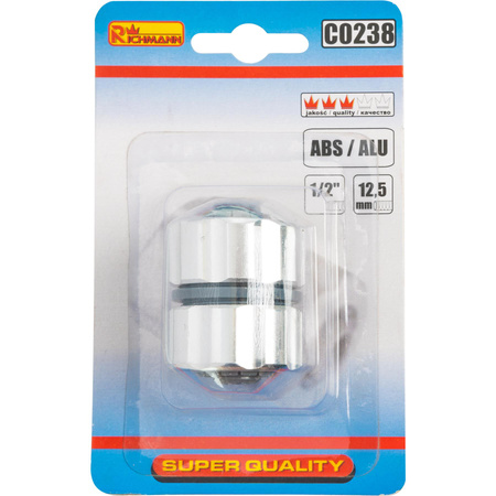 REPARATOR DO WĘŻA OGRODOWEGO 1/2' ALU/GUMA