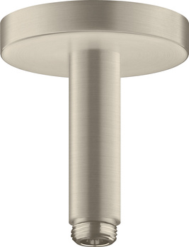 AX ShowerSolutions Przyłącze sufitowe 100 mm, Nikiel Szczotkowany