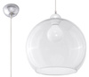 Lampa wisząca BALL transparentny