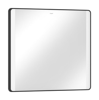HG Xarita Lite Q Lustro z bocznym oświetleniem LED 800/30, włącznik ścienny, Czarny Matowy