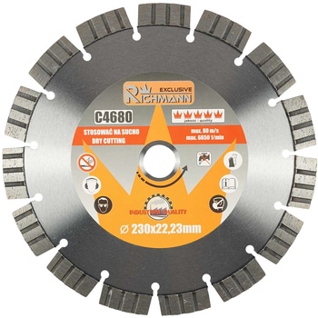 TARCZA DIAM. DO BETONU ZBROJONEGO 230 MM