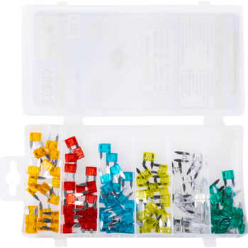 KPL. BEZPIECZNIKÓW MINI 120 SZT.