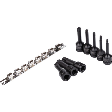LISTWA UDAROWA TORX T30-T80 78MM 1/2' 8 ELEM.