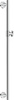 HG Unica Drążek prysznicowy Comfort 90 cm, Chrom