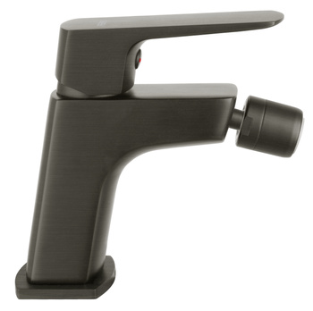 VITTO VERDELINE bateria bidetowa, korek automatyczny, gun metal