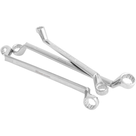 KLUCZE OCZ-GIĘTE 6-17MM  6 ELEM