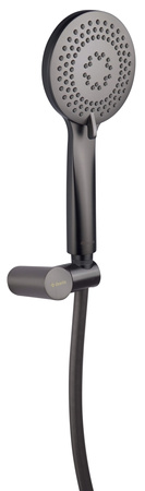 Zestaw prysznicowy punktowy titanium NQA D41K