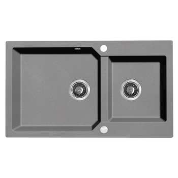 Milos - zlewozmywak 2-komorowy