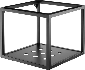 Konsola łazienkowa wisząca - 60x50 cm nero CSW X60A