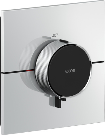 AX ShowerSelect ID Bateria termostatyczna HighFlow, kwadratowa, podtynkowa, Chrom