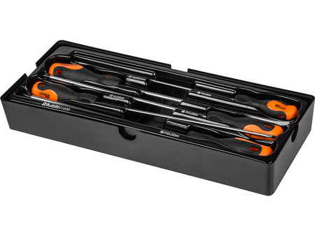 WKŁAD - WKRĘTAKI DŁUGIE 5 ELEM CR-MO + TACKA C1101