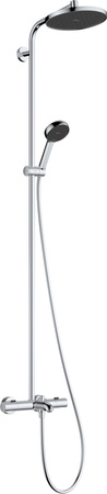 HG Activera S Komplet prysznicowy 240 1jet EcoSmart z termostatem Ecostat Fine, wannowy, Chrom