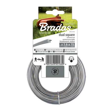 Żyłka RIPPER DUAL, kwadrat, karta