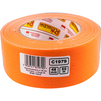 TAŚMA TYNKARSKA ELASTYCZNA 48MMx50M WZMOCNIONA, POMARAŃCZOWA